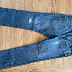 J Crew is 100% cotton boyfriend jeans